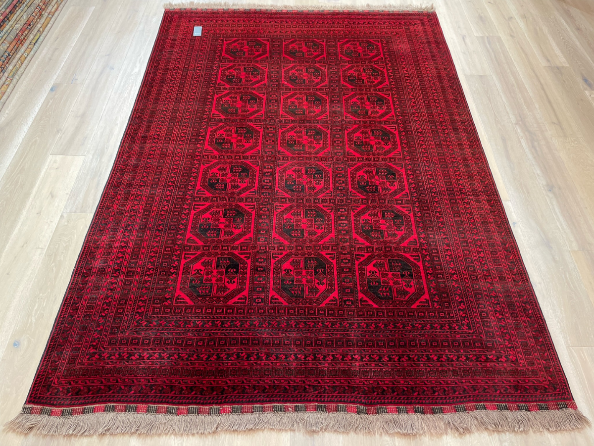 Old Afghan Nahzat Rug
