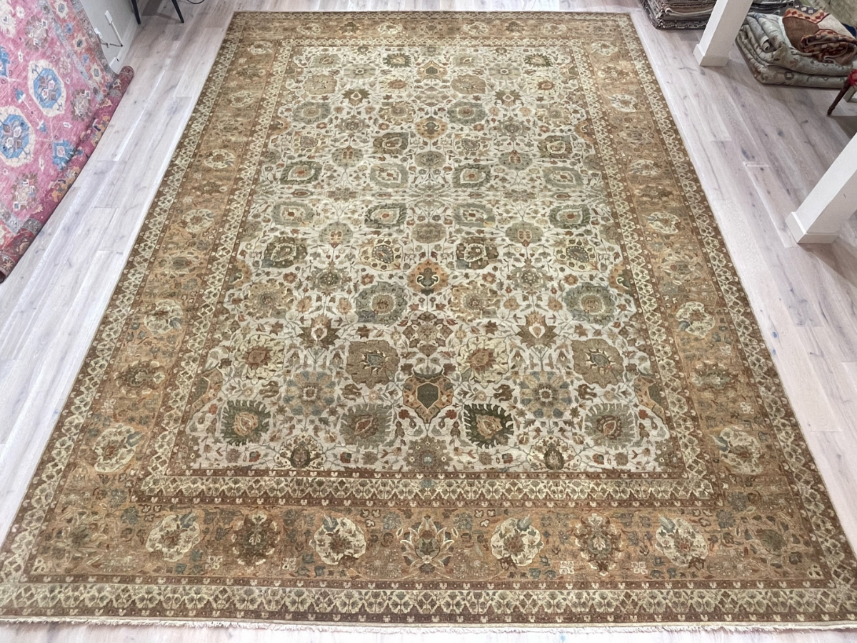 Large Fine Bhadohi Rug