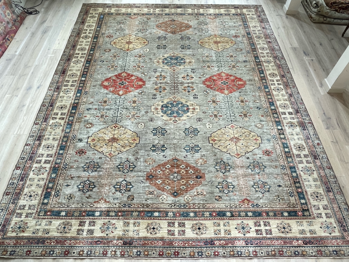 Large Ghazni Kazak Rug