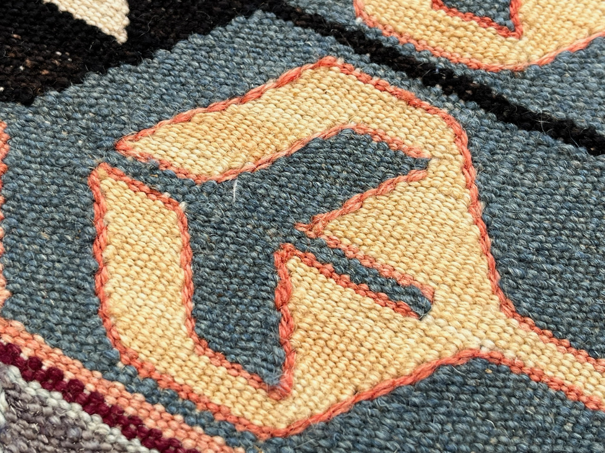 Vintage Yarn Kilim Rug