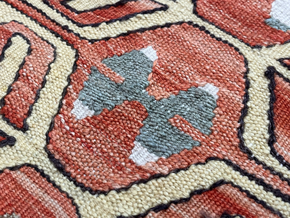 Vintage Yarn Kilim Rug