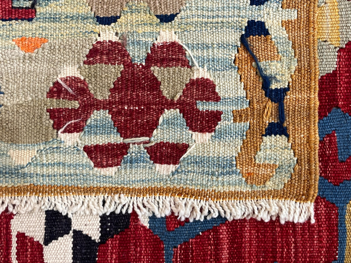 Vintage Yarn Kilim Rug