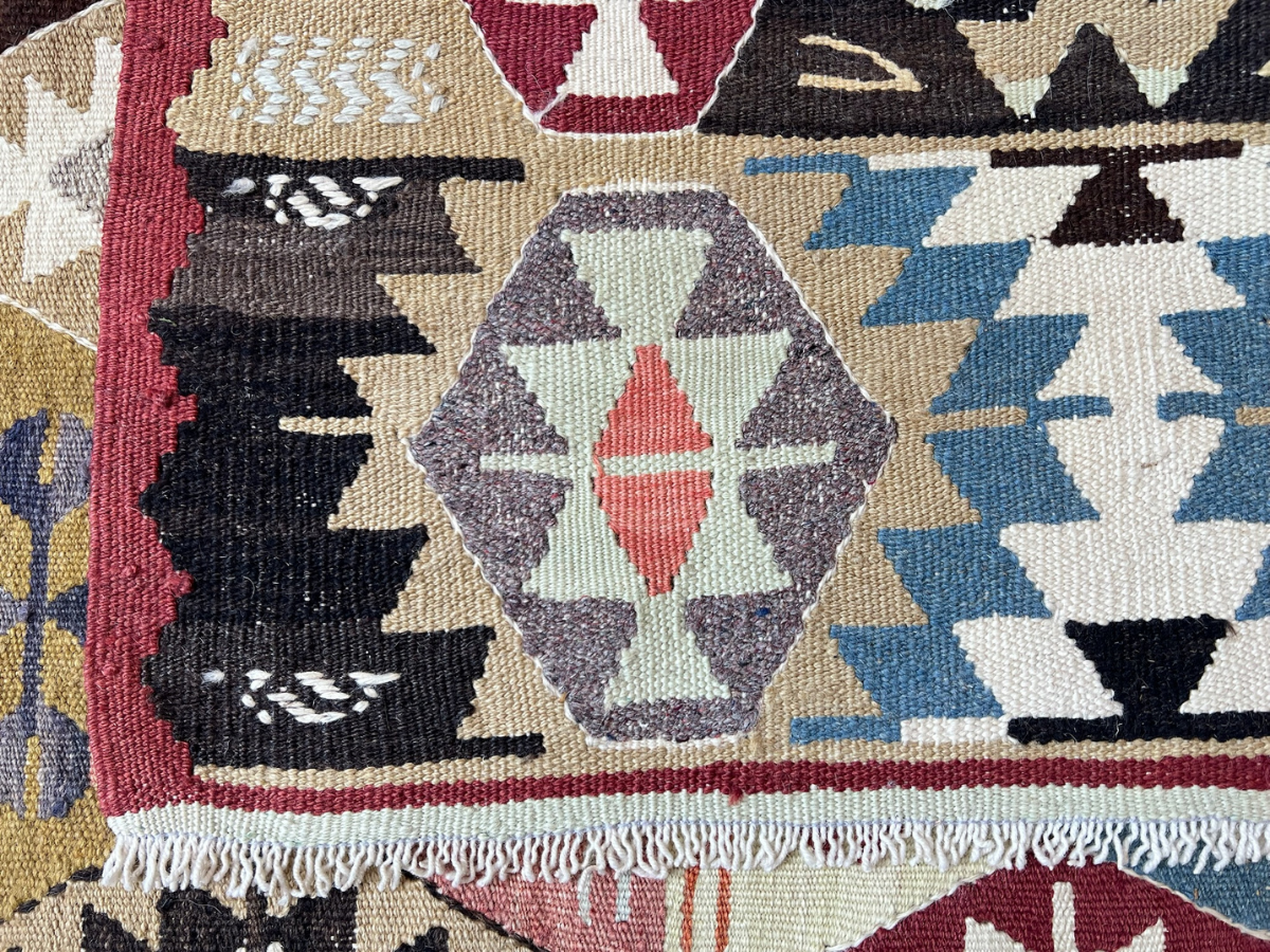 Vintage Yarn Kilim Rug