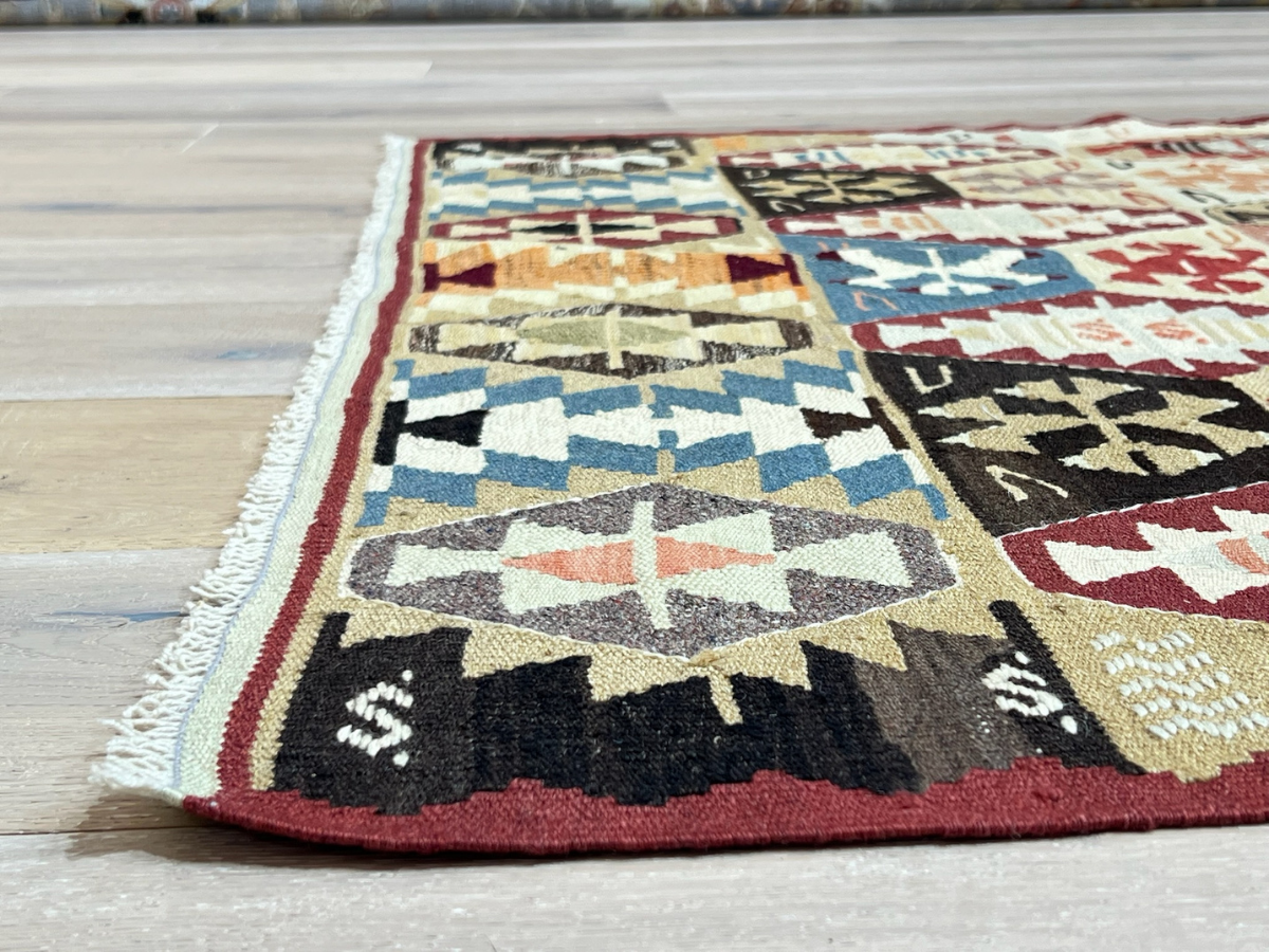 Vintage Yarn Kilim Rug