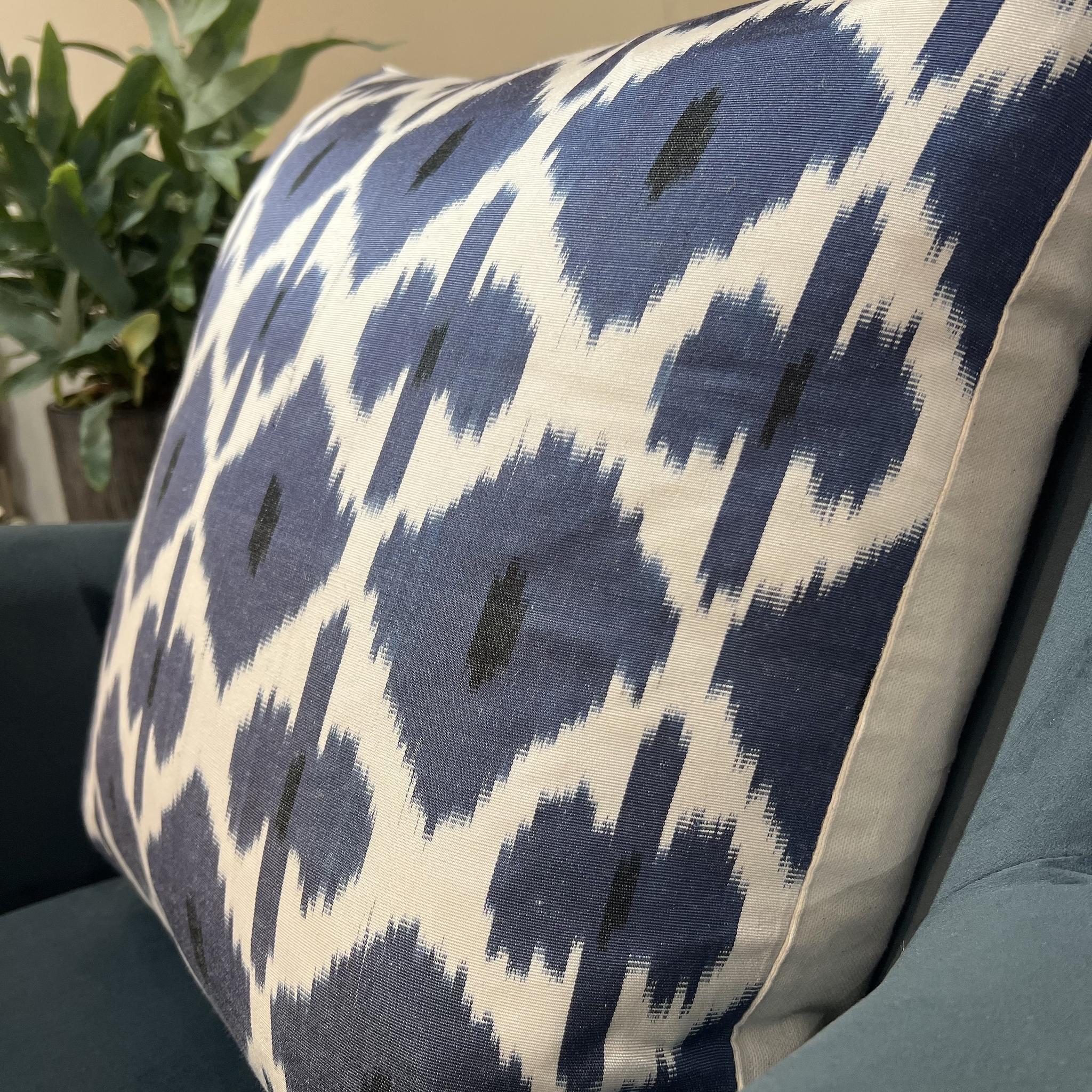 Silk Ikat Cushion