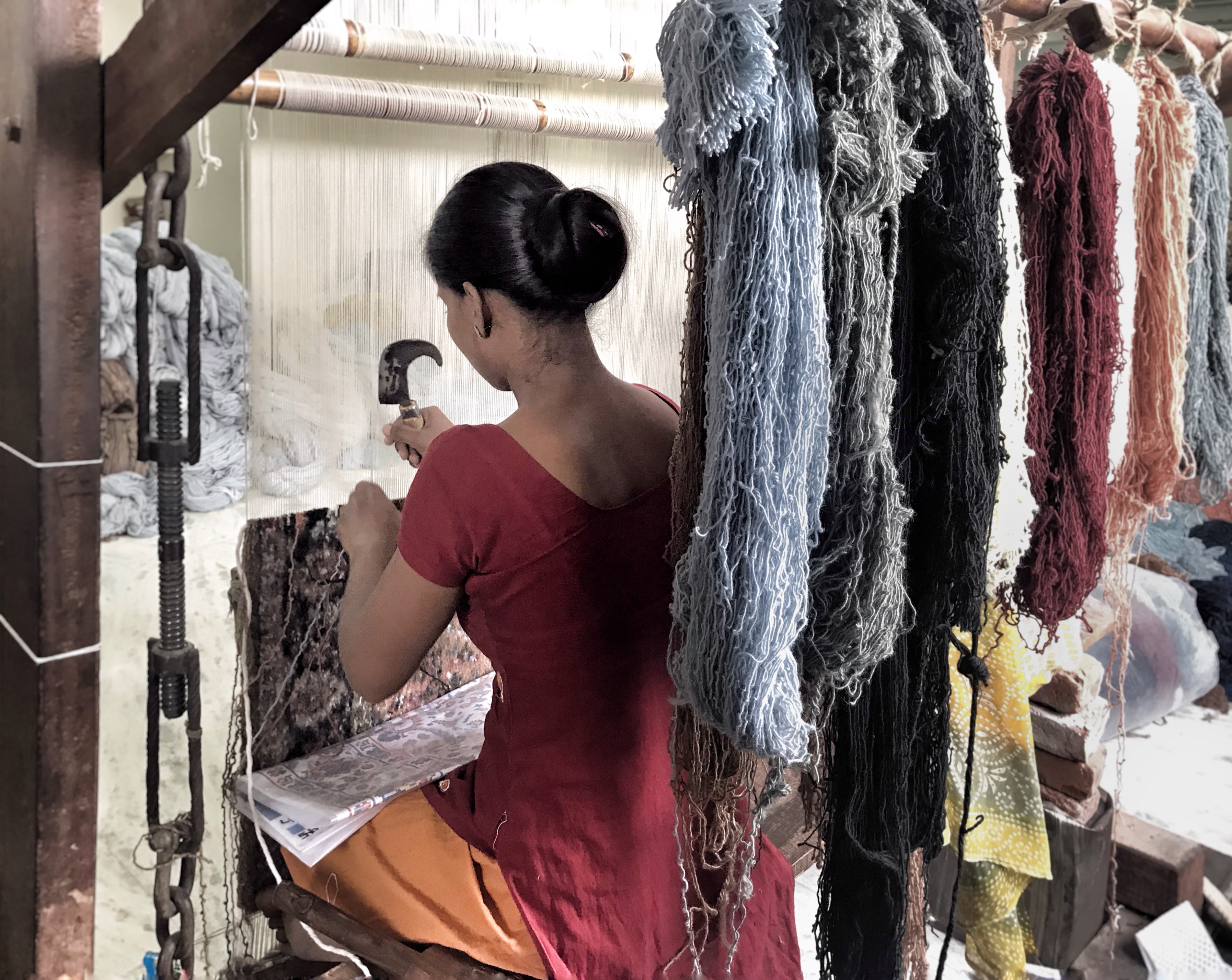 artisan craft of rugs