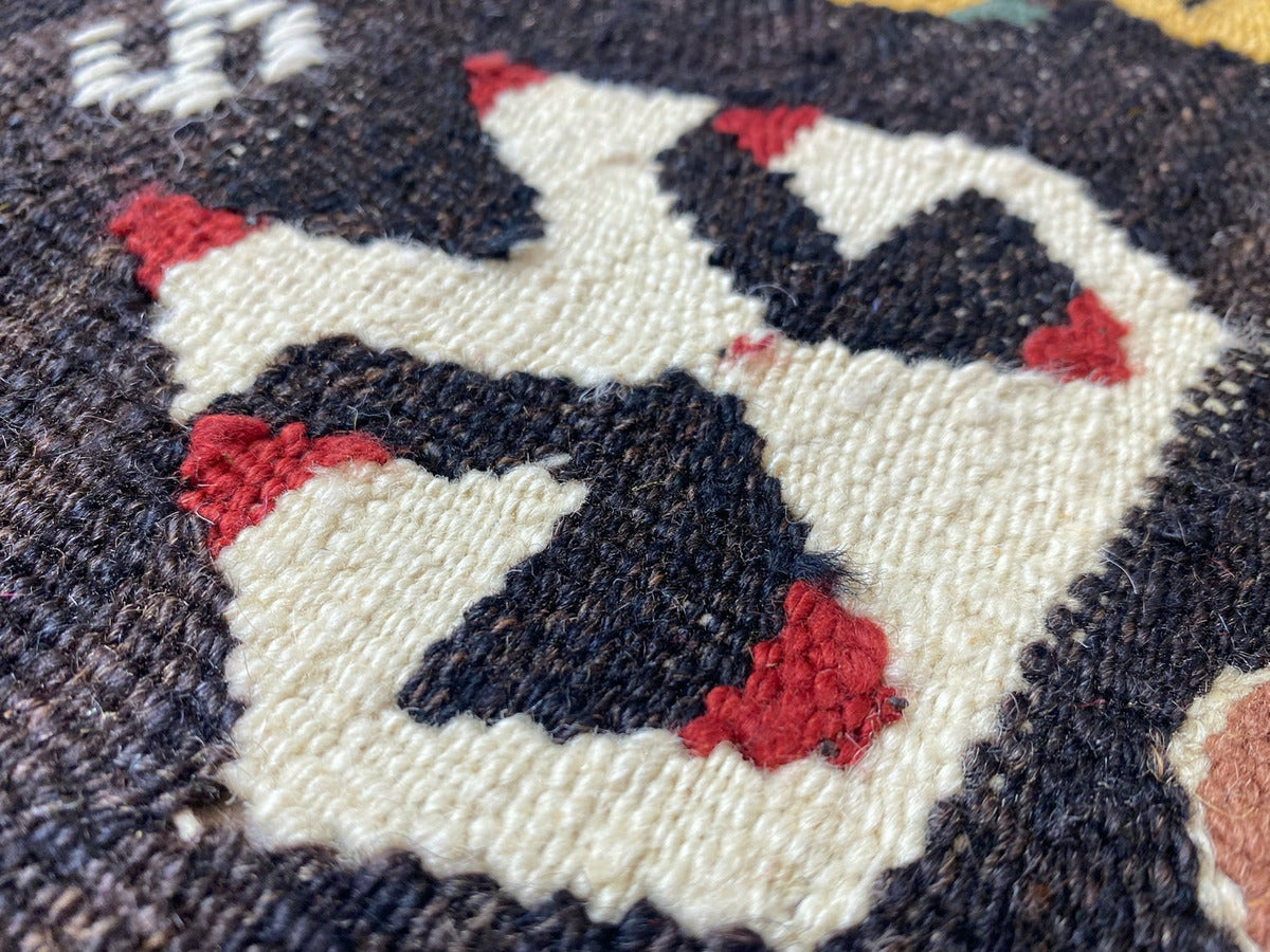 Vintage Yarn Kilim Rug