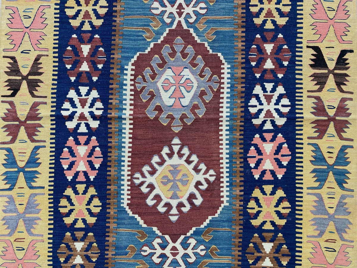 Vintage Yarn Kilim Rug