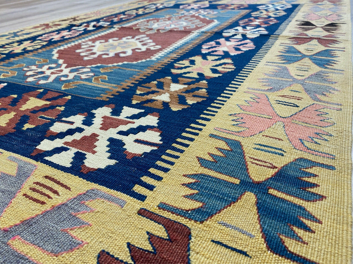 Vintage Yarn Kilim Rug