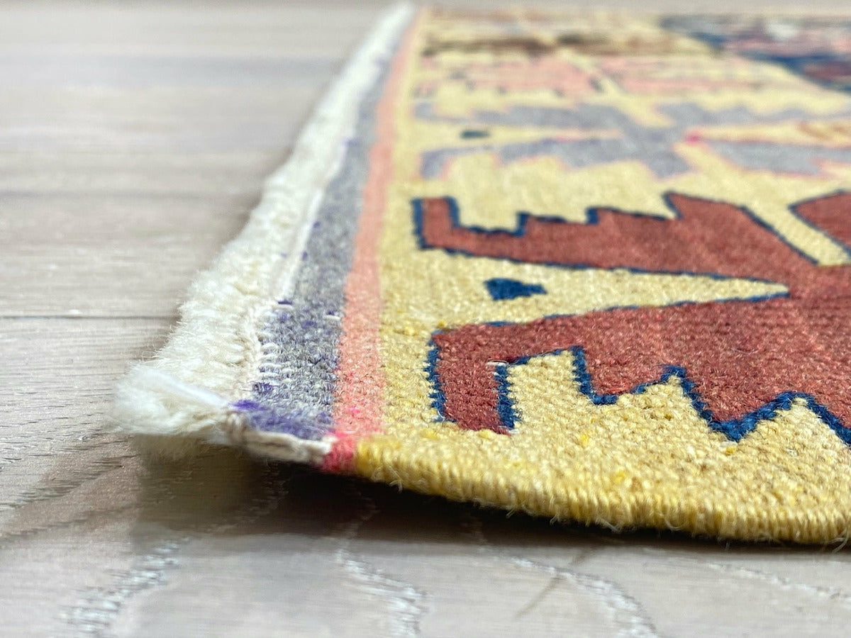 Vintage Yarn Kilim Rug
