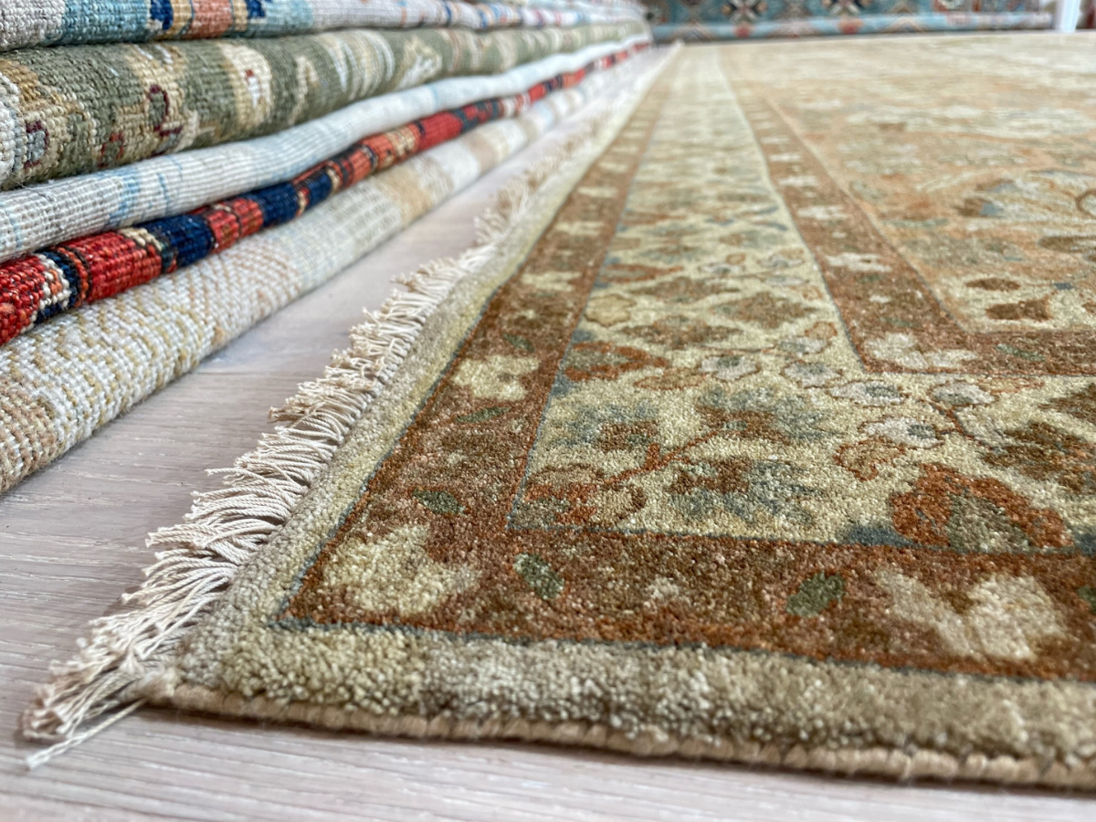 Large Fine Bhadohi Rug