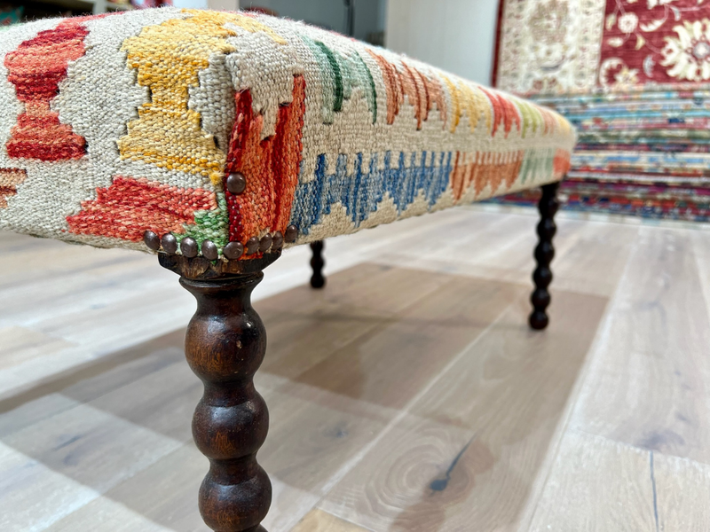 Kundoz Kilim Footstool