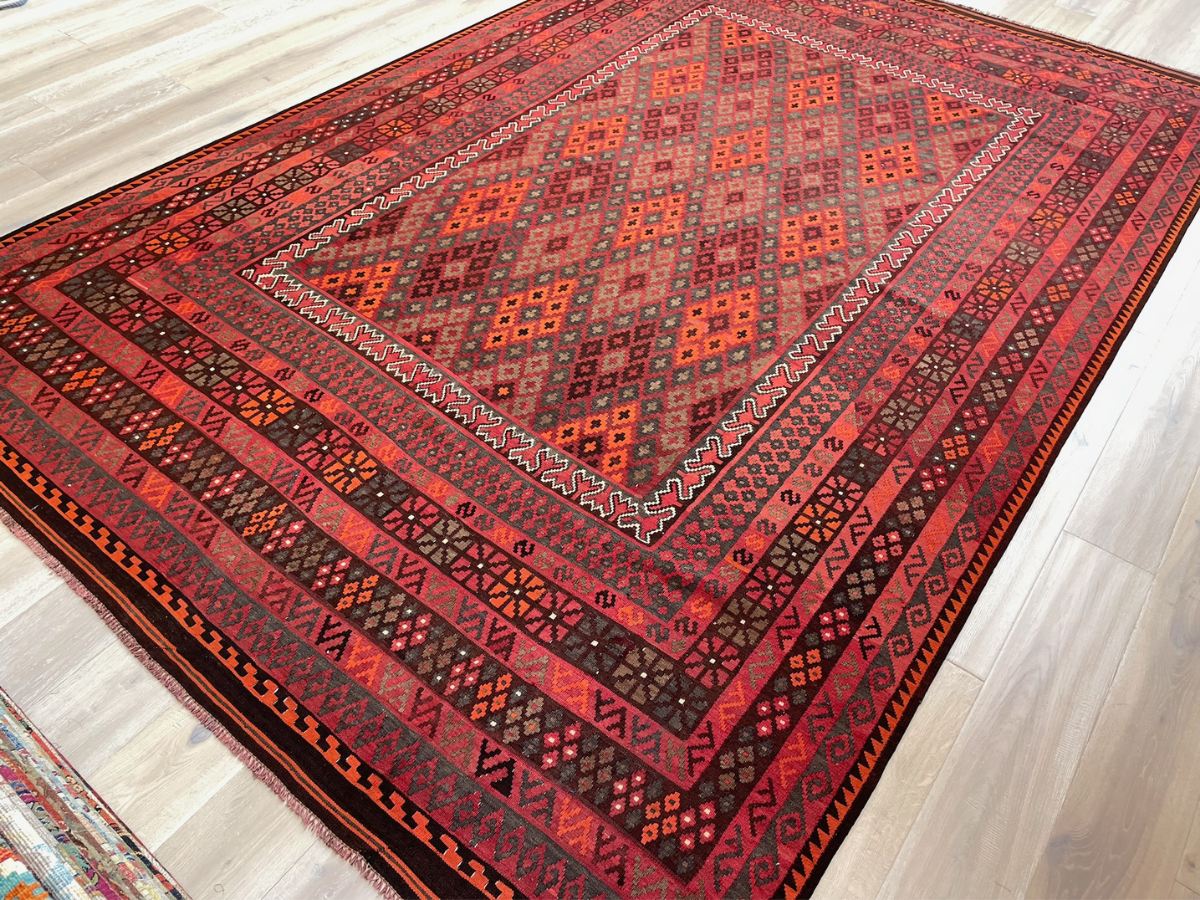 Large Vintage Kilim Rug