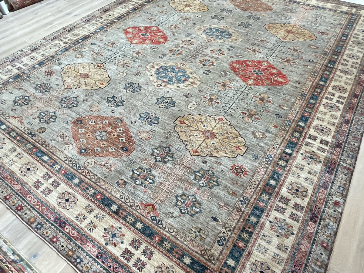 Large Ghazni Kazak Rug