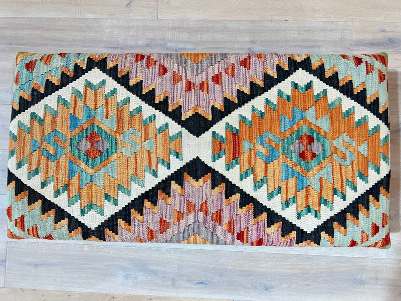 Kundoz Kilim Footstool