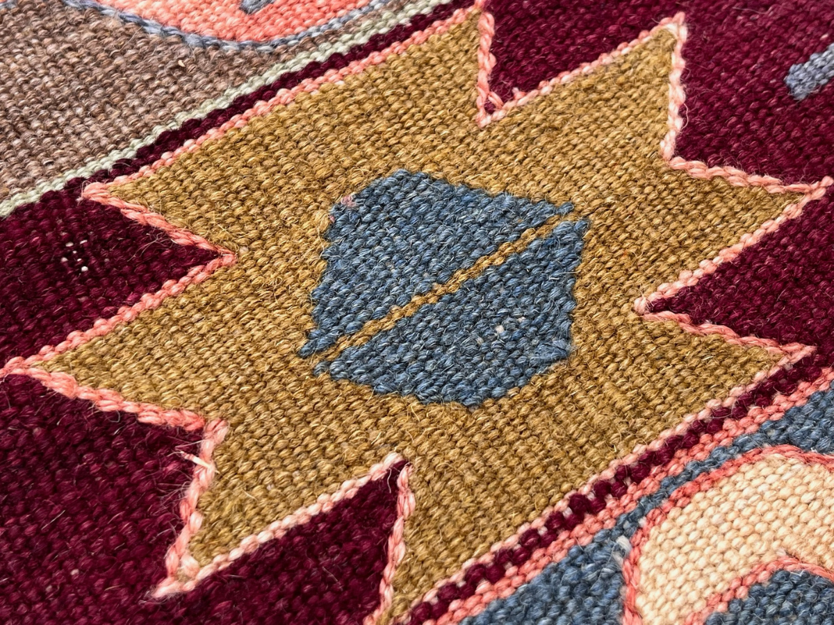 Vintage Yarn Kilim Rug