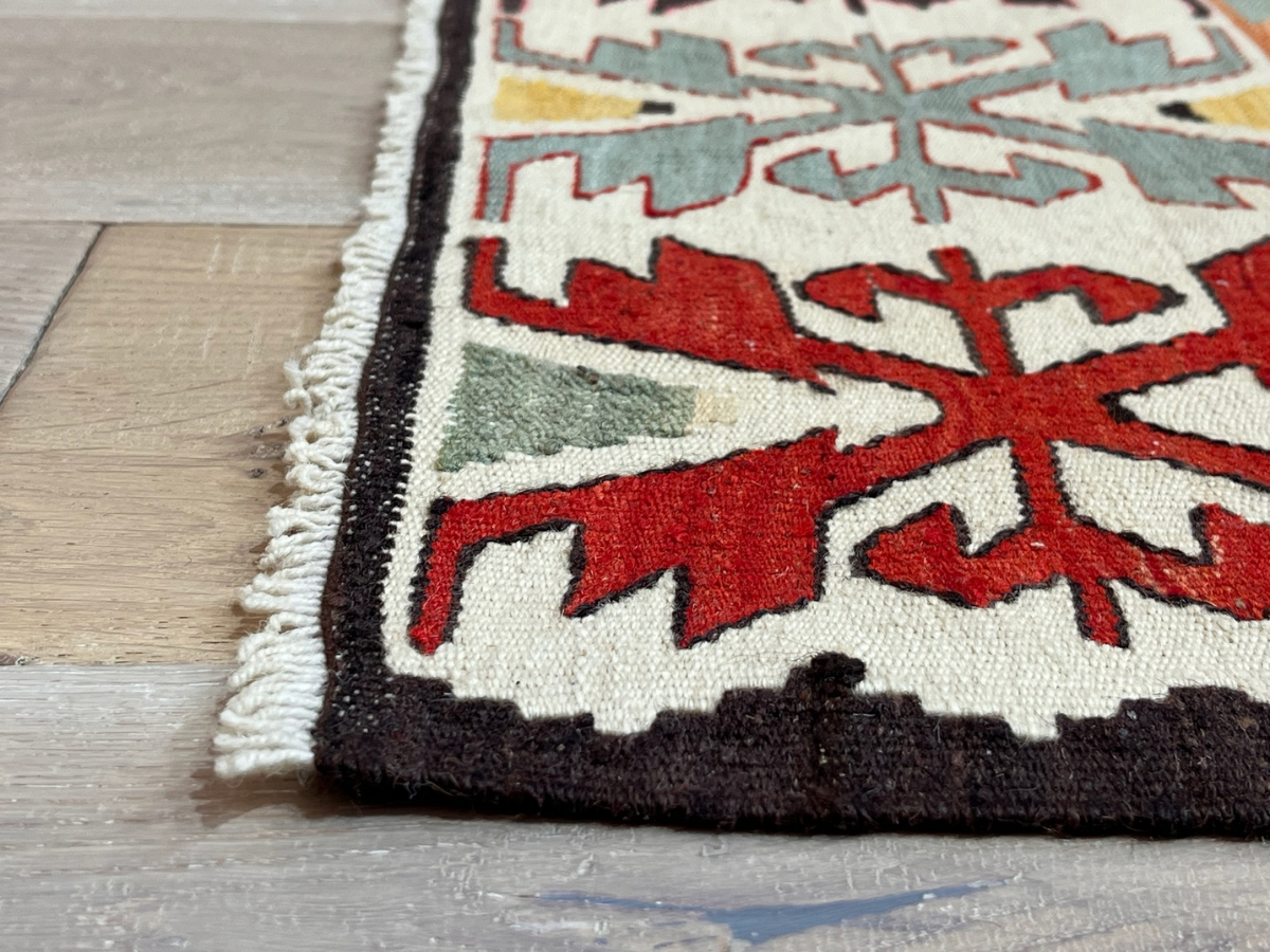 Vintage Yarn Kilim Rug