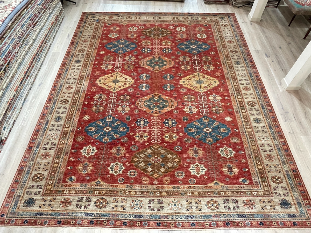 Large Ghazni Kazak Rug