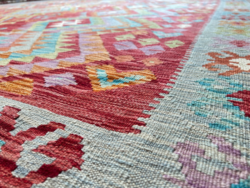 Large Kundoz Kilim Rug