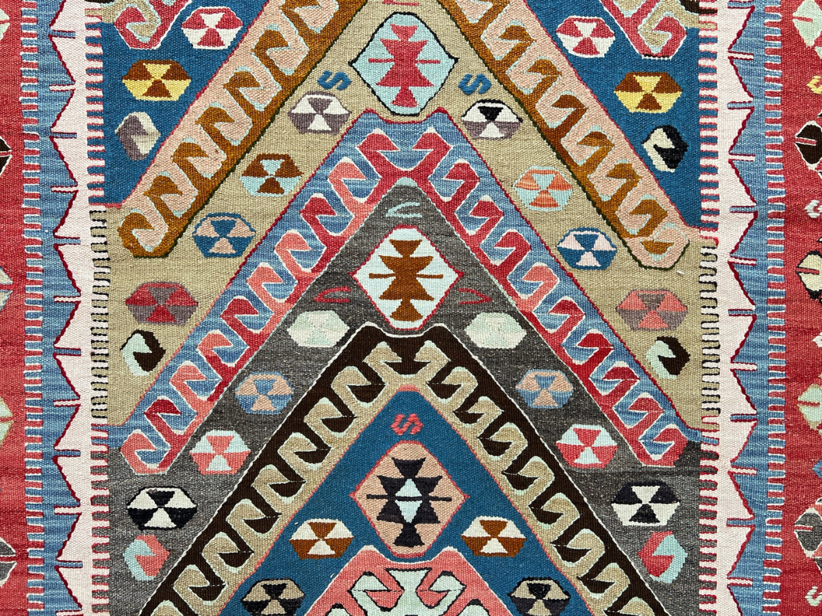 Vintage Yarn Kilim Rug