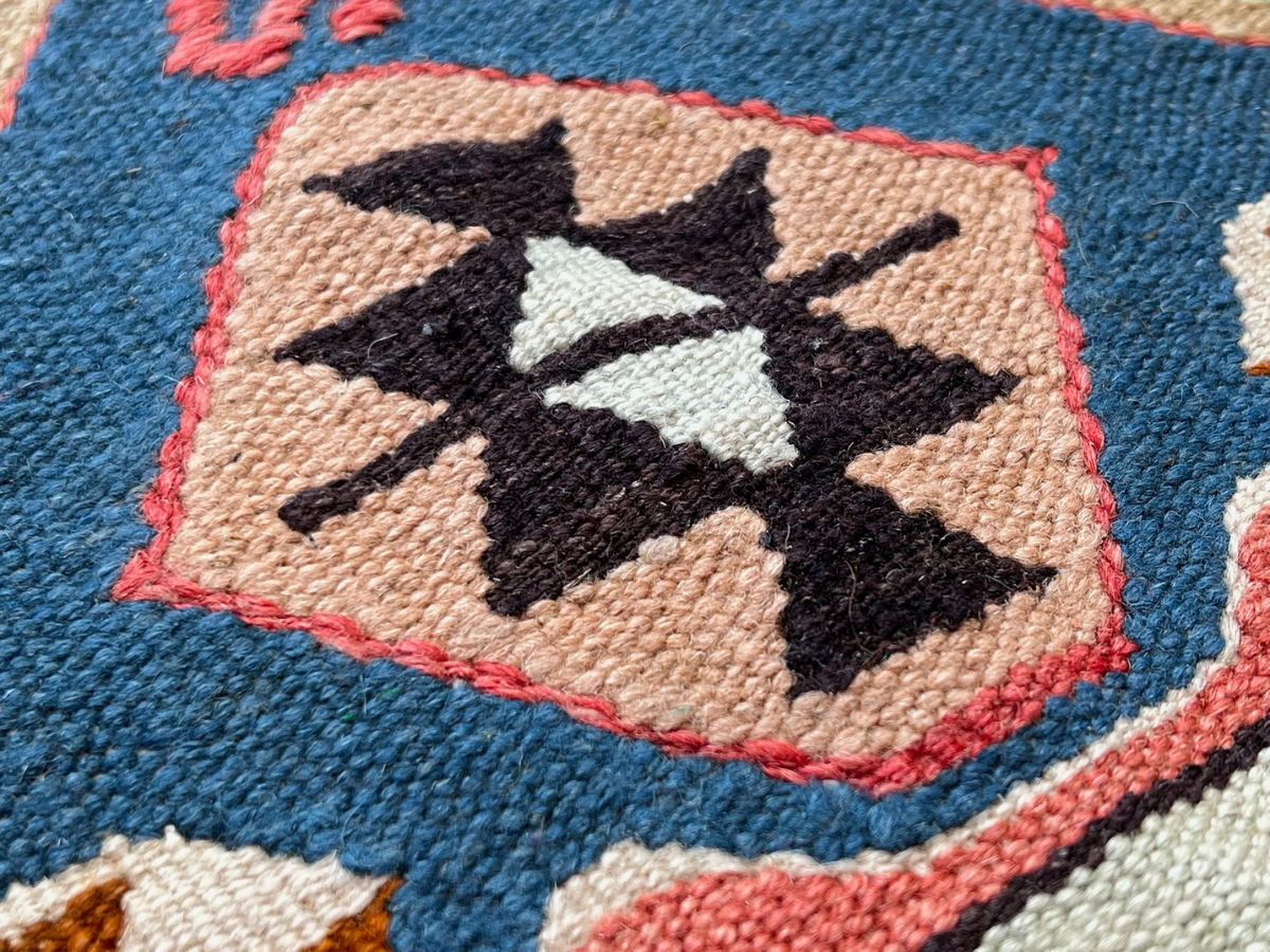 Vintage Yarn Kilim Rug