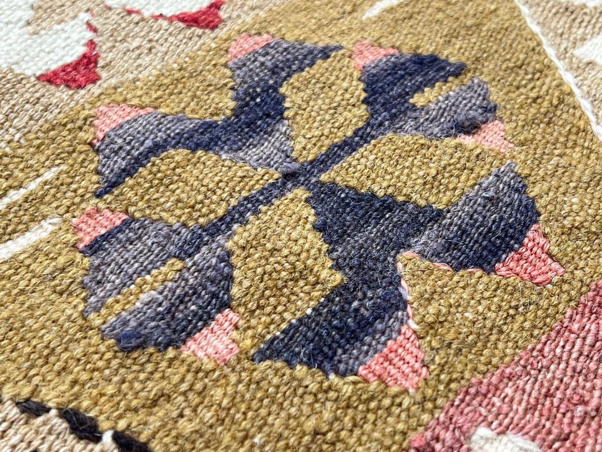 Vintage Yarn Kilim Rug