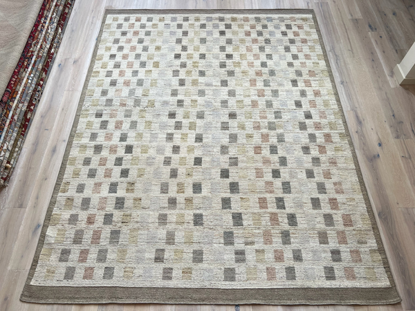Large Chokla Linen Rug