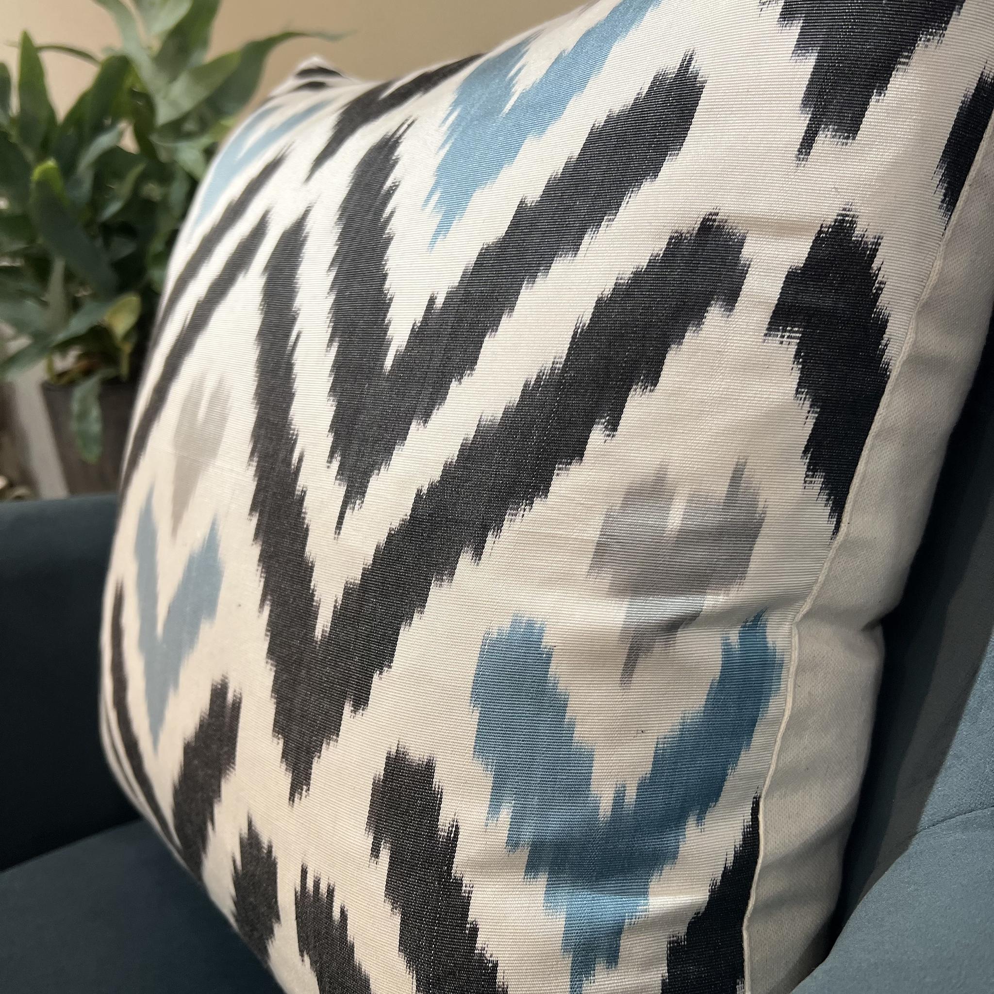 Silk Ikat Cushion
