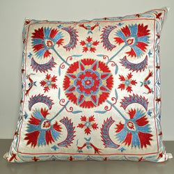 Fine Suzani Silk Cushion