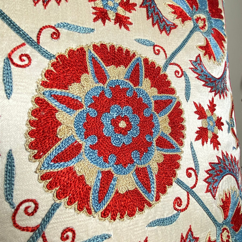 Fine Suzani Silk Cushion