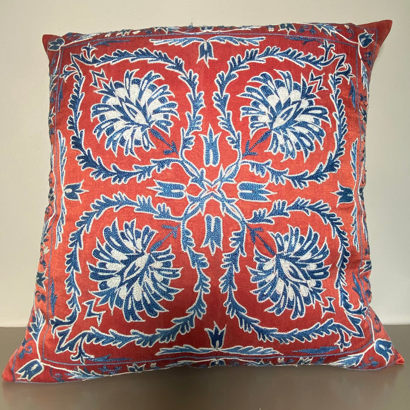 Fine Suzani Silk Cushion