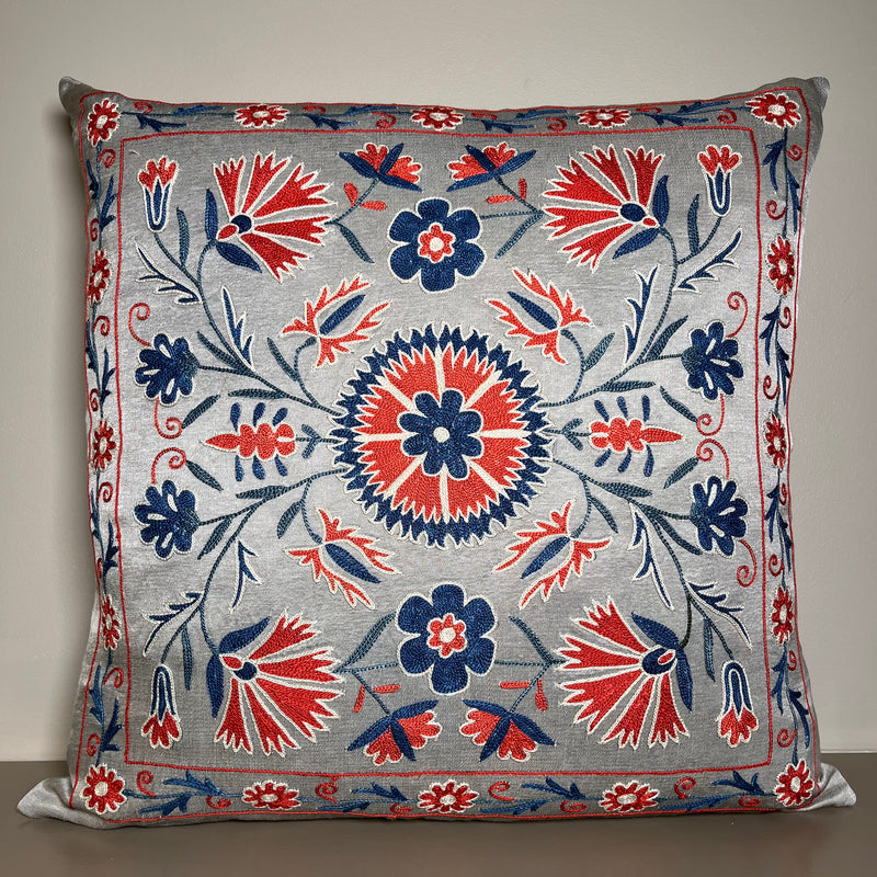 Suzani Silk Cushion