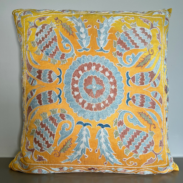 Suzani Silk Cushion