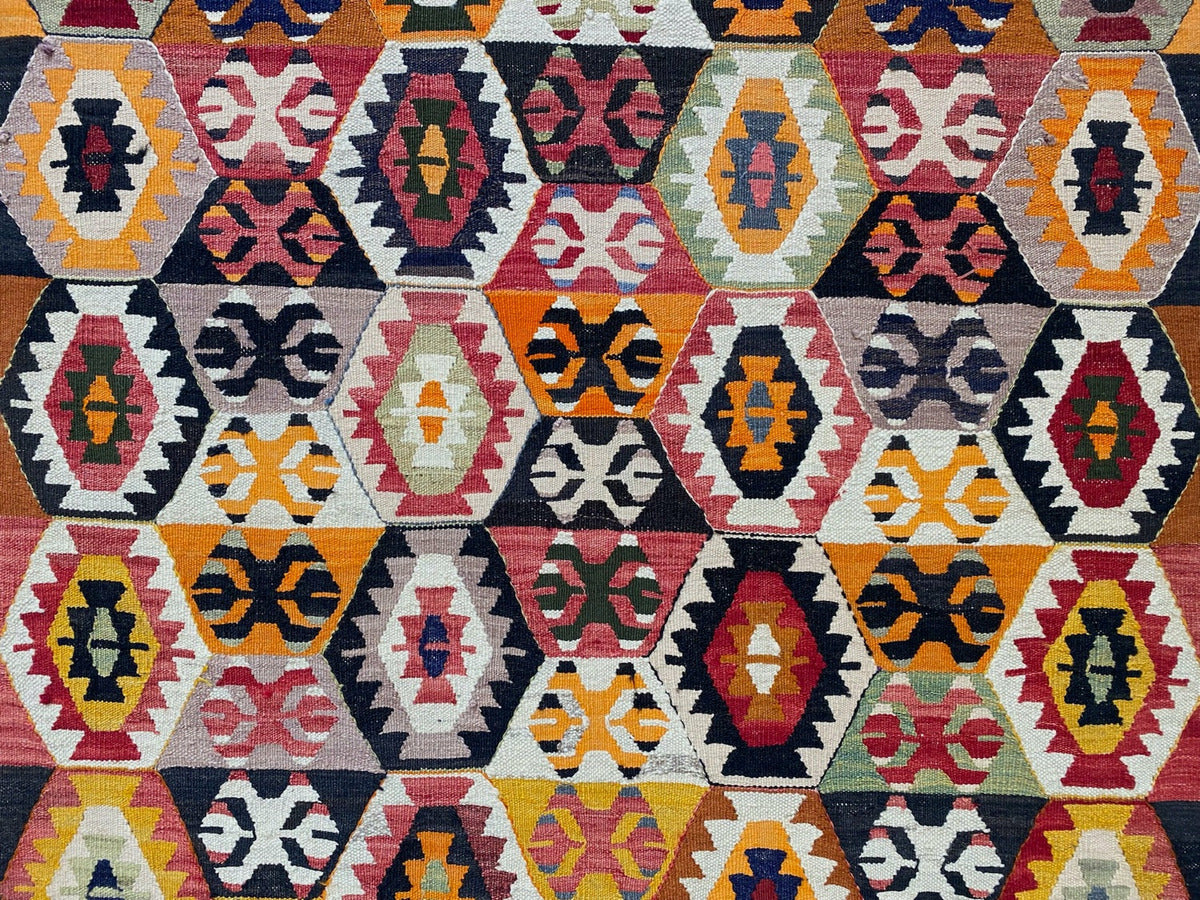 Vintage Yarn Kilim Rug
