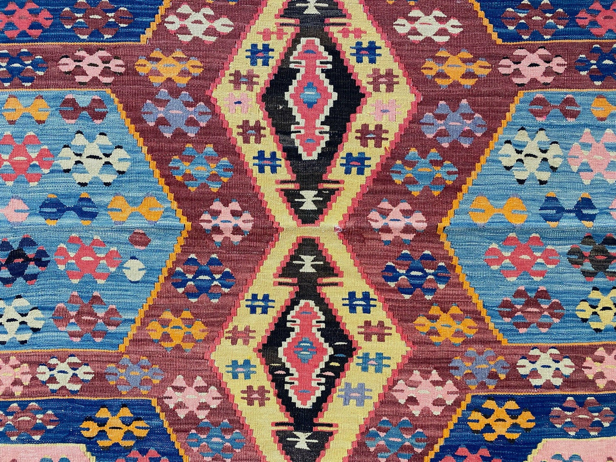 Vintage Yarn Kilim Rug