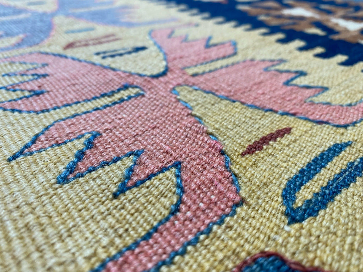 Vintage Yarn Kilim Rug