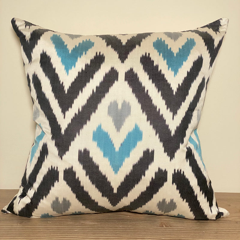 Silk Ikat Cushion