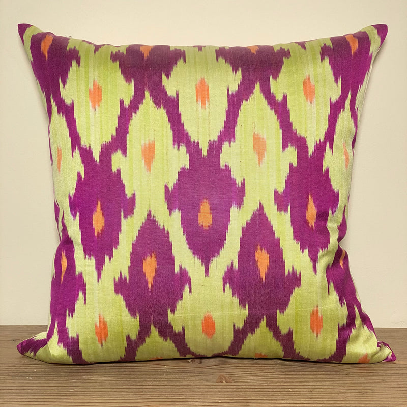 Silk Ikat Cushion